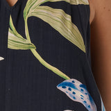 Anthea Maxi Dress - Black Floral