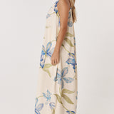 Anthea Maxi Dress - White Floral