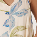 Anthea Maxi Dress - White Floral