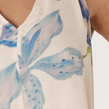 Anthea Tank - White Floral