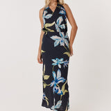 Anthea Skirt - Black Floral