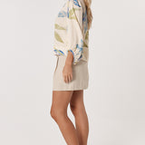 Anthea Blouse - White Floral