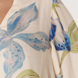 Anthea Blouse - White Floral