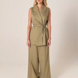 Zephyr Straight Leg Pant - Sage