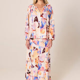 Mariposa Print Blouse - Butterfly Print