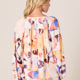 Mariposa Print Blouse - Butterfly Print