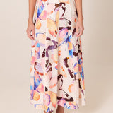 Mariposa Print Maxi Skirt - Butterfly Print