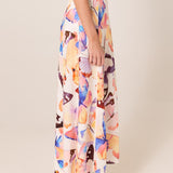 Mariposa Print Maxi Skirt - Butterfly Print