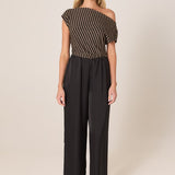 Dahlia Satin Pant - Black