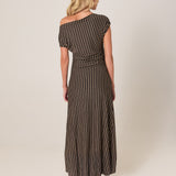 Everlyn Metallic Jersey Dress - Multicolour