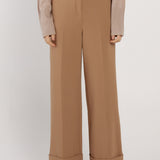 Elka Wide Leg Pant - Camel