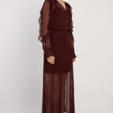 Emryn Maxi Skirt - Plum