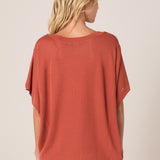 Esther Knit Top - Cinnamon