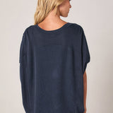 Esther Knit Top - Navy