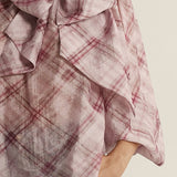 Eve Pussybow Blouse - Orchid