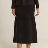 Vale Knit Skirt - Black