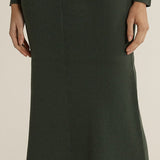 Vale Knit Skirt - Khaki