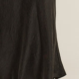 Anya Bias Cut Skirt - Black