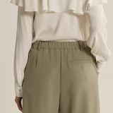 Roan Pleat Front Pant - Sage