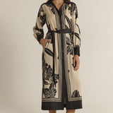 June Shirt Dress - Shadow