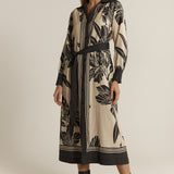 June Shirt Dress - Shadow