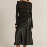 Sora Studded Top - Black