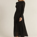 Sora Studded Dress - Black