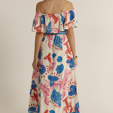 Soleil Dress - Lobster