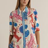 Soleil Shirt - Lobster