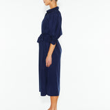 Almighty Shirt Dress - Navy