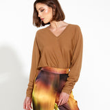 Sun Dance Cashmere Knit - Tobacco