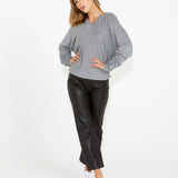 Sun Dance Cashmere Knit - Grey Marle