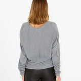 Sun Dance Cashmere Knit - Grey Marle