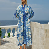 Dominica Dress in Oceania | Fate + Becker - view 2