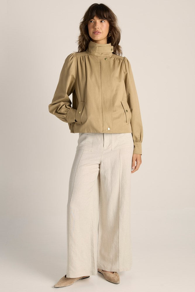 Gigi Bubble Jacket - Tan