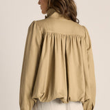 Gigi Bubble Jacket - Tan