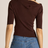 Estelle Drape Neck Top