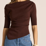 Estelle Drape Neck Top