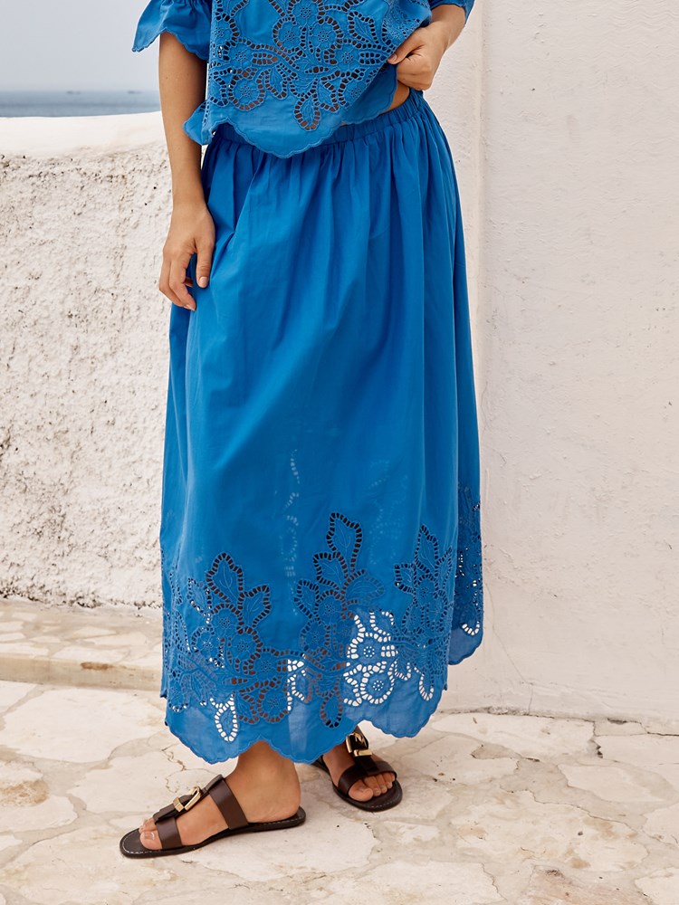 Cosette Skirt in Cobalt | Fate + Becker