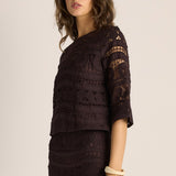 Gaia Lace Top