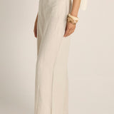 Remi Raffia Pant - Flax