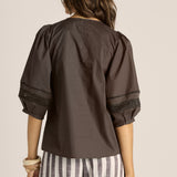 Freya Lace Trim Blouse