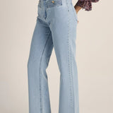 Lila Straight Leg Jean - Light Wash
