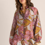 Daria Shirred Blouse