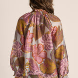 Daria Shirred Blouse