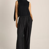 Gianna Acetate Pant - Black
