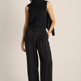 Gianna Acetate Pant - Black