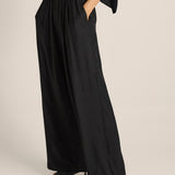 Gianna Acetate Pant - Black