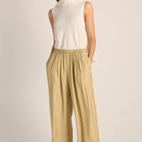 Gianna Acetate Pant - Gold