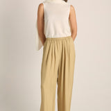 Gianna Acetate Pant - Gold